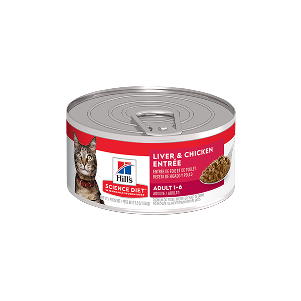 Hills Science Diet Adult Liver & Chicken Entrée Lata