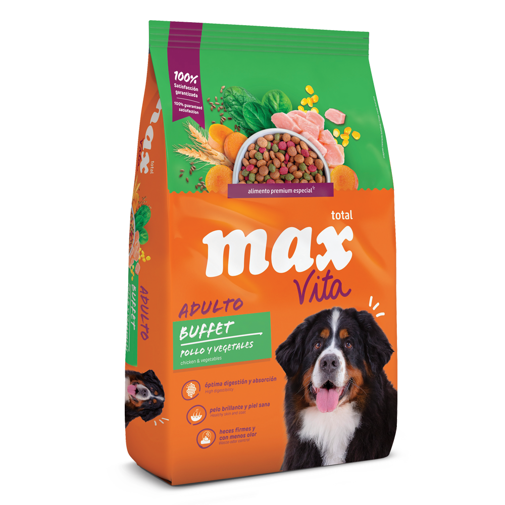 C MAX VITA ADULTO BUFFET POLLO Y VEGETALES