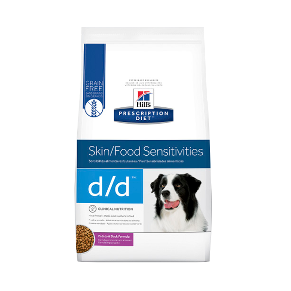 Hills Prescription Diet d/d Potato & Duck Alergias alimentarias