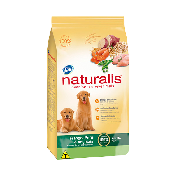 Naturalis Adulto Pollo, Peru & Vegetales