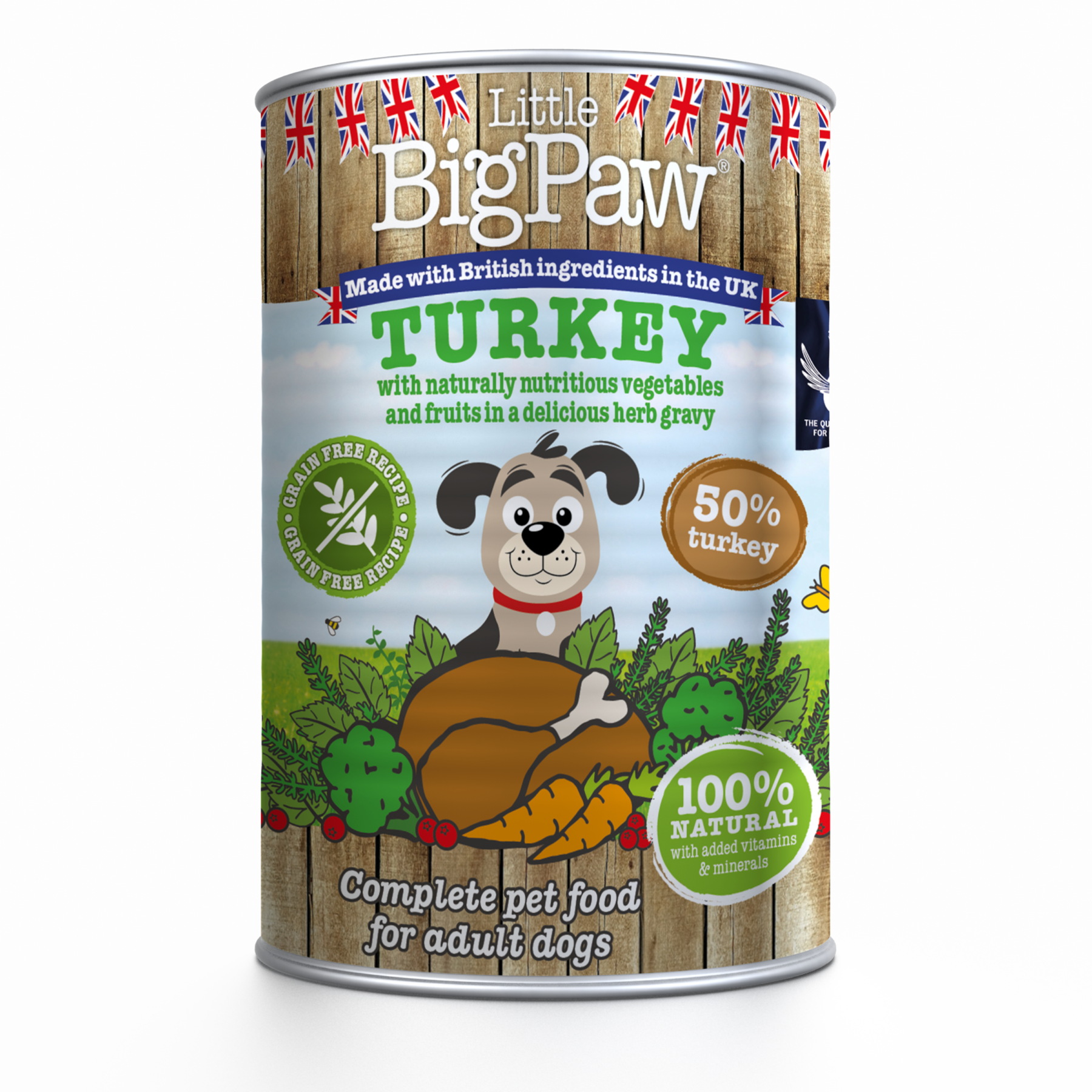 Little Big Paw Cramberries Brocoli 390 Gr