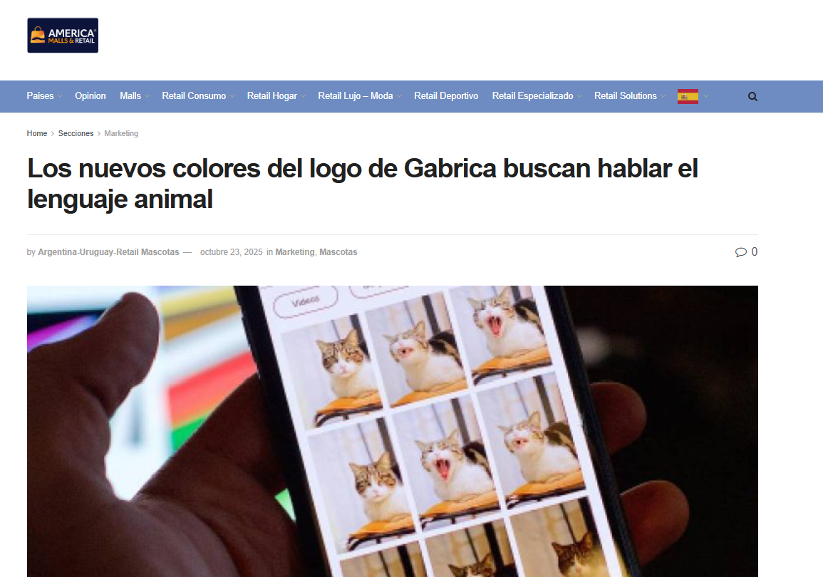 Gabrica | Los nuevos colores del logo de Gabrica buscan hablar el lenguaje animal